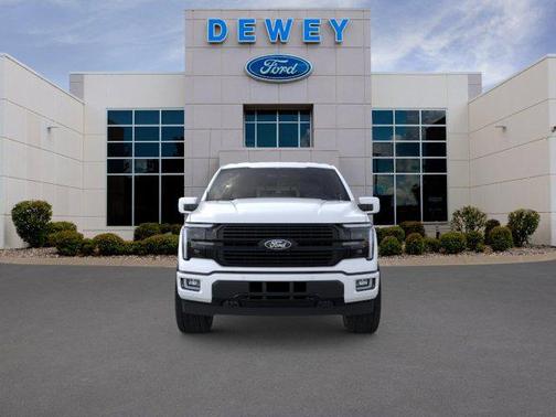 Star White Metallic Tri-Coat 2025 Ford F-150 Platinum