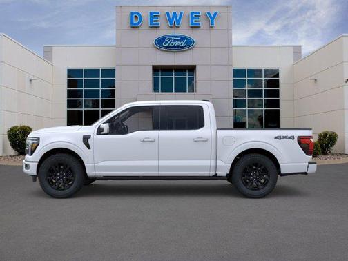 Star White Metallic Tri-Coat 2025 Ford F-150 Platinum