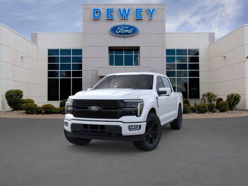 Star White Metallic Tri-Coat 2025 Ford F-150 Platinum