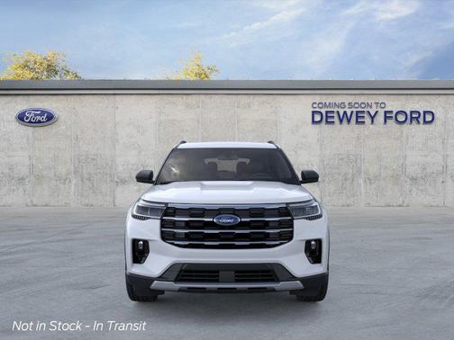 Space White Metallic 2026 Ford Explorer Active