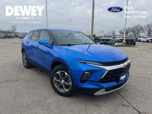 Rip Tide Blue 2024 Chevrolet Blazer LT
