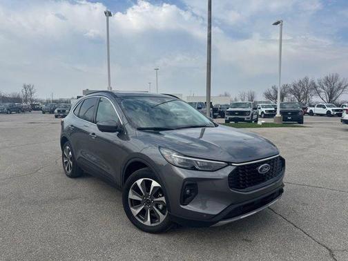 Gray Metallic 2024 Ford Escape Platinum