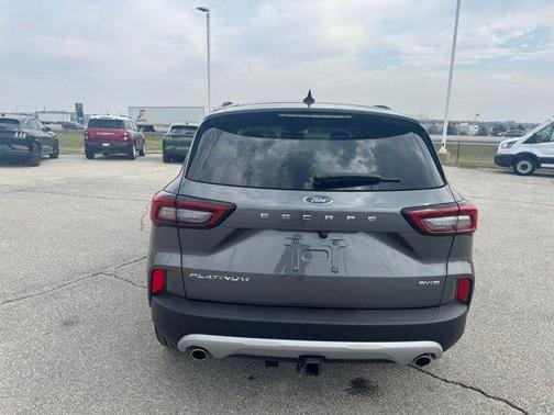Gray Metallic 2024 Ford Escape Platinum