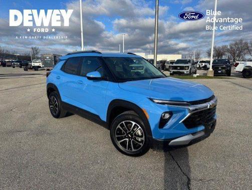 Fountain Blue 2024 Chevrolet Trailblazer LT