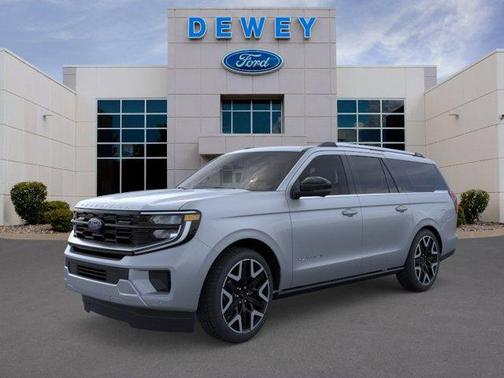 Glacier Gray Metallic Tri-Coat 2026 Ford Expedition Max Platinum