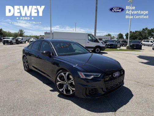 Blue Metallic 2025 Audi S6 Premium Plus TFSI quattro Tiptronic