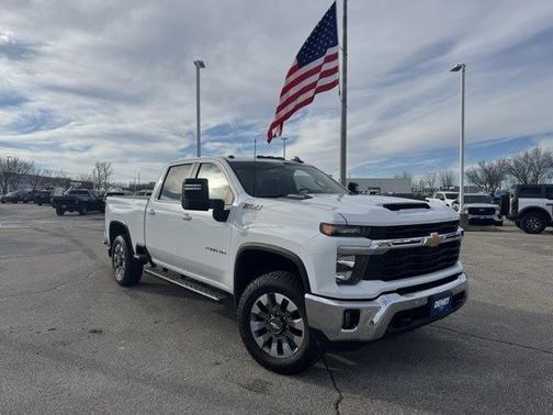Summit White 2025 Chevrolet Silverado 2500 LT Truck