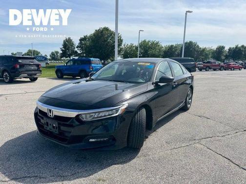 Black 2018 Honda Accord EX-L