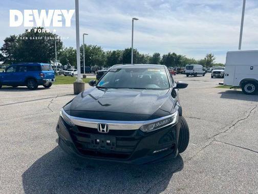 Black 2018 Honda Accord EX-L