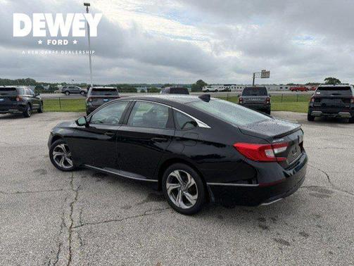 Black 2018 Honda Accord EX-L