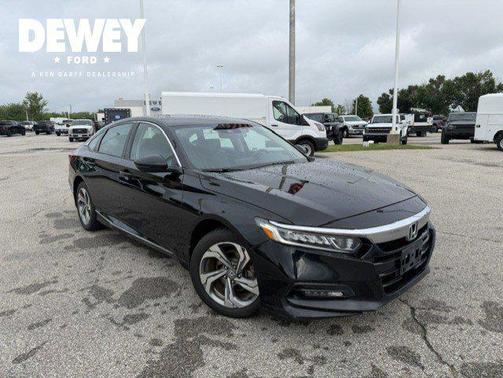 Black 2018 Honda Accord EX-L