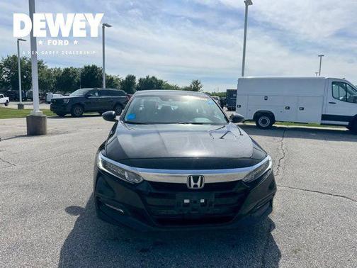 Black 2018 Honda Accord EX-L