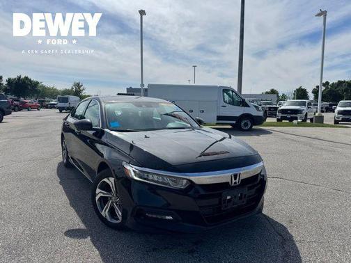 Black 2018 Honda Accord EX-L