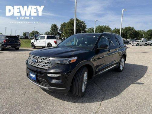 Black Metallic 2023 Ford Explorer Limited