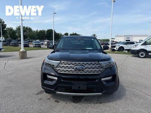 Black Metallic 2023 Ford Explorer Limited