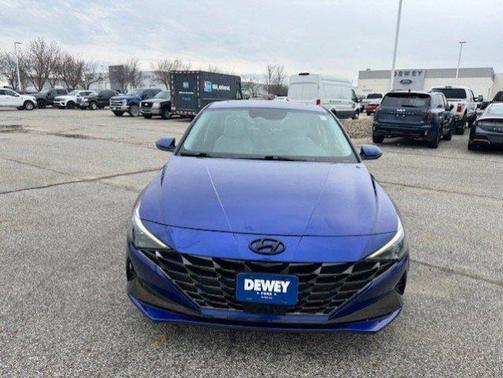 Intense Blue 2023 Hyundai ELANTRA LIMITED
