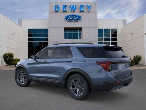 Vapor Blue Metallic 2026 Ford Explorer Active