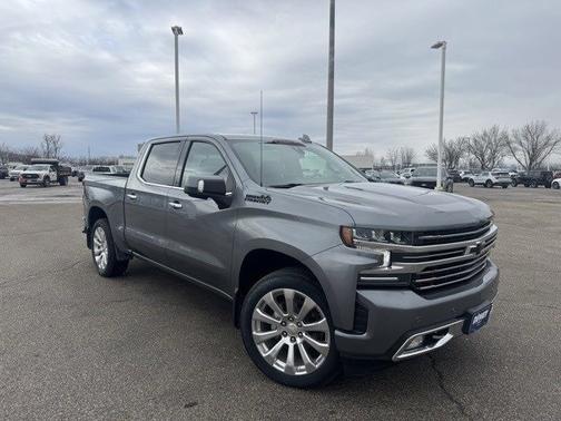 Satin Steel Metallic 2021 Chevrolet Silverado 1500 HIGH COUNTRY Truck