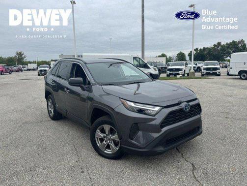 Magnetic Gray Metallic 2023 Toyota RAV4 Hybrid LE