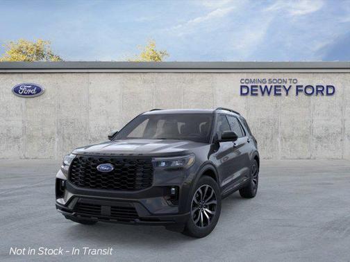 Agate Black Metallic 2026 Ford Explorer ST-Line