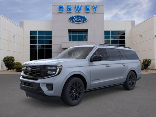 Glacier Gray Metallic Tri-Coat 2026 Ford Expedition Max Platinum