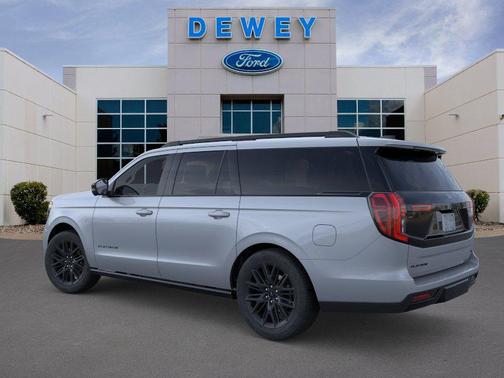 Glacier Gray Metallic Tri-Coat 2026 Ford Expedition Max Platinum