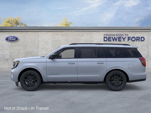 Glacier Gray Metallic Tri-Coat 2026 Ford Expedition Max Platinum