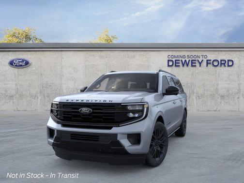 Glacier Gray Metallic Tri-Coat 2026 Ford Expedition Max Platinum