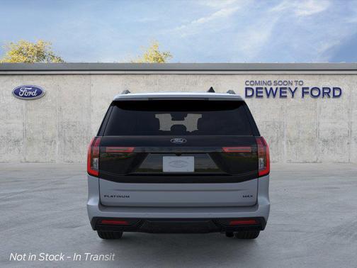 Glacier Gray Metallic Tri-Coat 2026 Ford Expedition Max Platinum