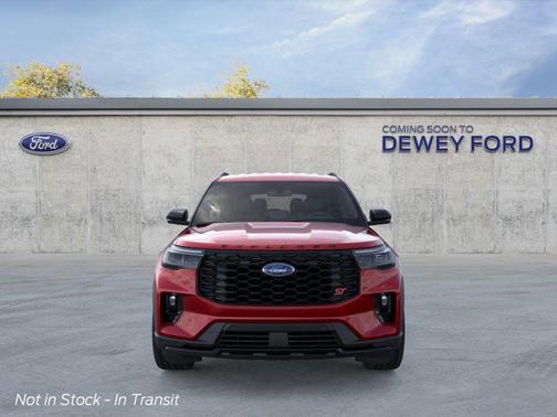 Rapid Red Metallic Tinted Clearcoat 2026 Ford Explorer ST