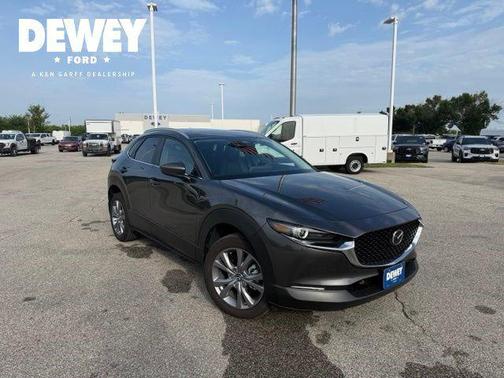 Machine Gray Metallic 2025 Mazda CX-30 2.5 S Preferred Package