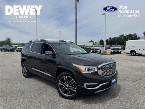 Iridium Metallic 2018 GMC Acadia Denali