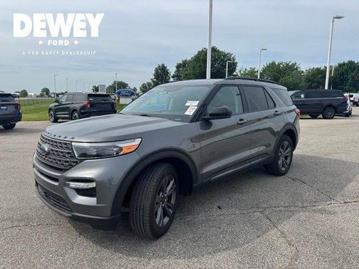 Gray Metallic 2023 Ford Explorer XLT