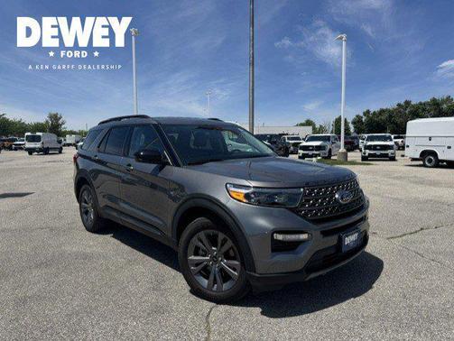 Gray Metallic 2023 Ford Explorer XLT