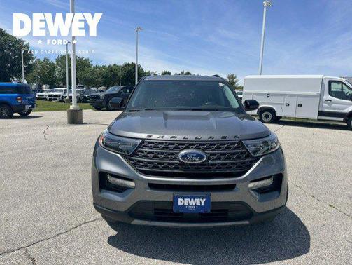 Gray Metallic 2023 Ford Explorer XLT