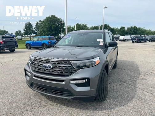 Gray Metallic 2023 Ford Explorer XLT