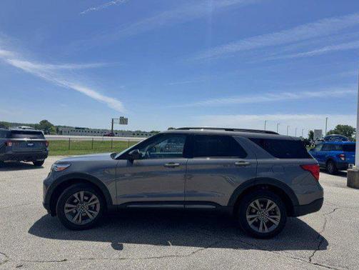 Gray Metallic 2023 Ford Explorer XLT