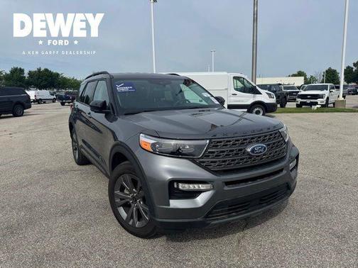 Gray Metallic 2023 Ford Explorer XLT
