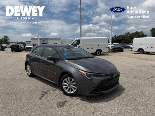 Midnight Black Metallic 2023 Toyota Corolla SE