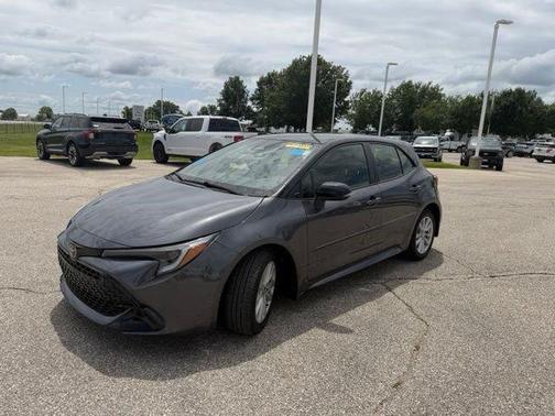 Midnight Black Metallic 2023 Toyota Corolla SE