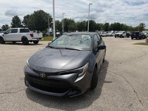 Midnight Black Metallic 2023 Toyota Corolla SE