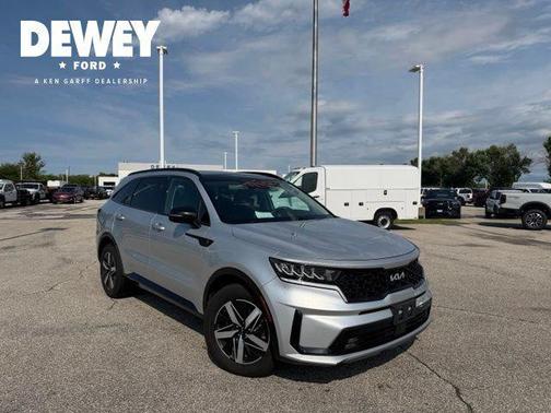 Sparkling Silver 2022 Kia Sorento EX