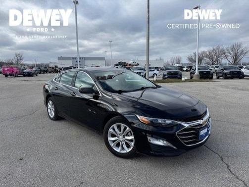 Black Metallic 2023 Chevrolet Malibu LT W/1LT Sedan