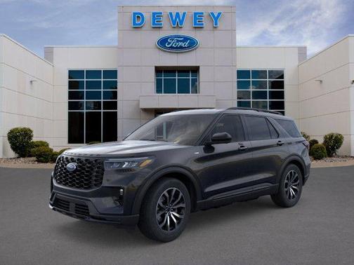 Agate Black Metallic 2026 Ford Explorer ST-Line