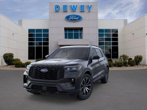 Agate Black Metallic 2026 Ford Explorer ST-Line