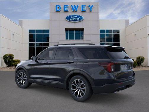 Agate Black Metallic 2026 Ford Explorer ST-Line