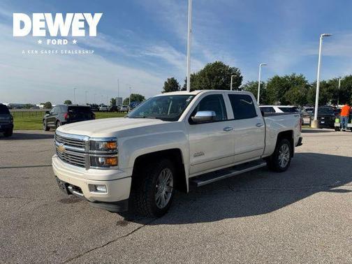 White Diamond Tricoat 2014 Chevrolet Silverado 1500 High Country