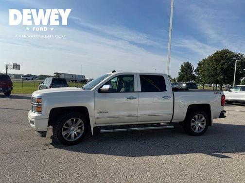 White Diamond Tricoat 2014 Chevrolet Silverado 1500 High Country