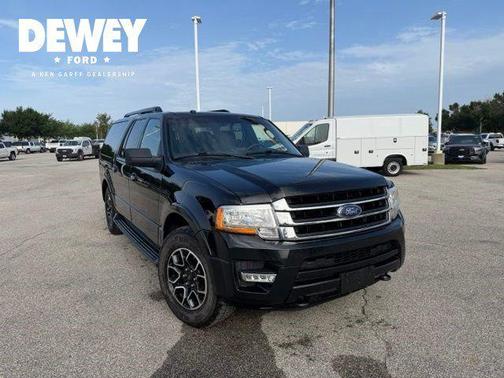Shadow Black 2016 Ford Expedition EL XLT