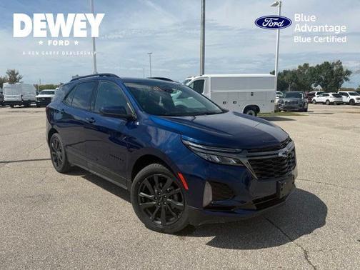 Blue Glow Metallic 2023 Chevrolet Equinox RS